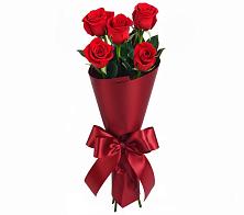 Букет 5 Красных роз Эдлесс Лав в Сяве