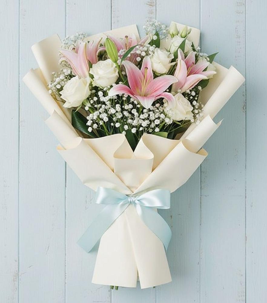 Букет цветов из: Лилии в Сяве