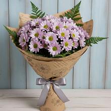 Букет цветов из:  Хризантемы #REPLACE_PRED# Сяве