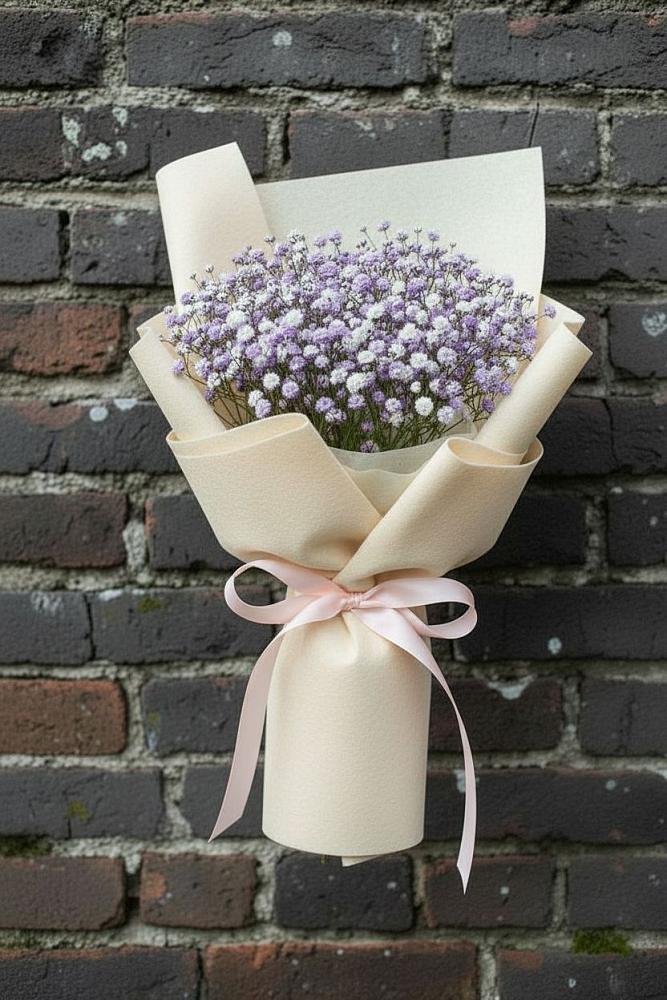 Букет цветов из: Гипсофила в Сяве