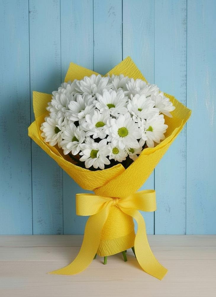 Букет цветов из: Хризантемы в Сяве