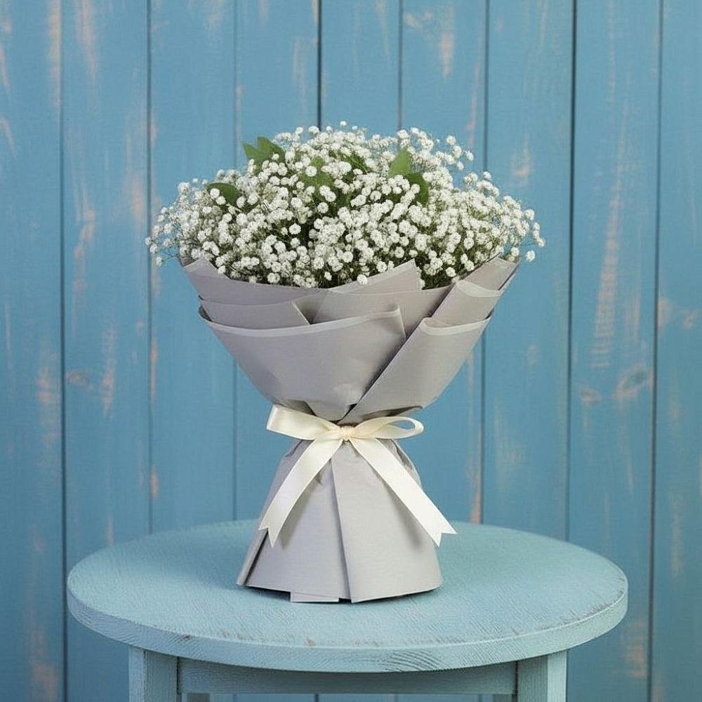 Букет цветов из: Гипсофила в Сяве