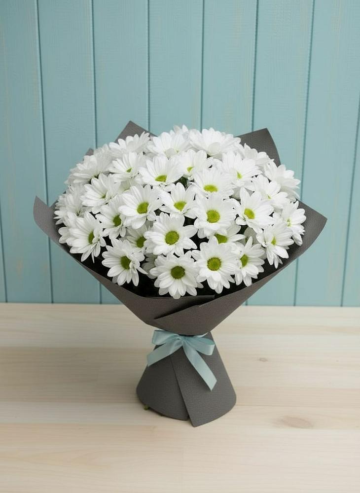 Букет цветов из: Хризантемы в Сяве