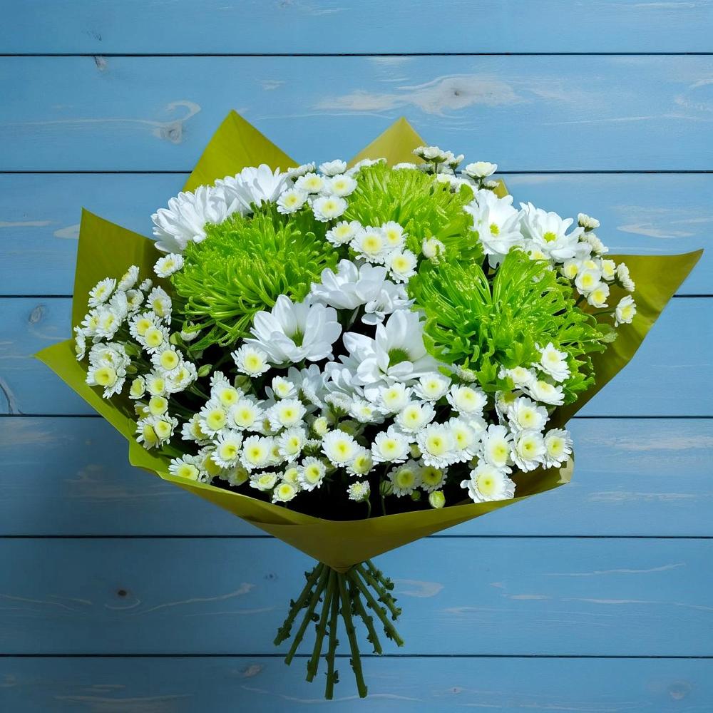 Букет цветов из: Хризантемы в Сяве