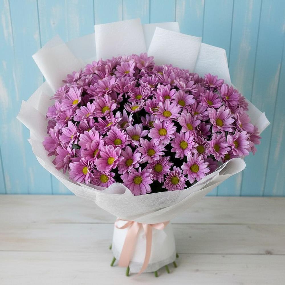Букет цветов из: Хризантемы в Сяве
