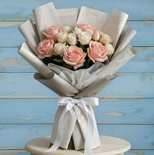 Букет цветов из:  Розы #REPLACE_PRED# Сяве