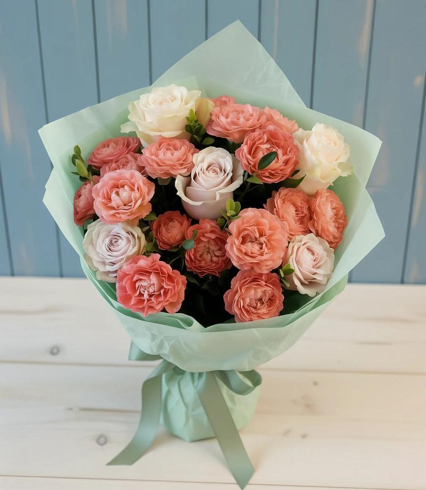 Букет цветов из: Розы в Сяве