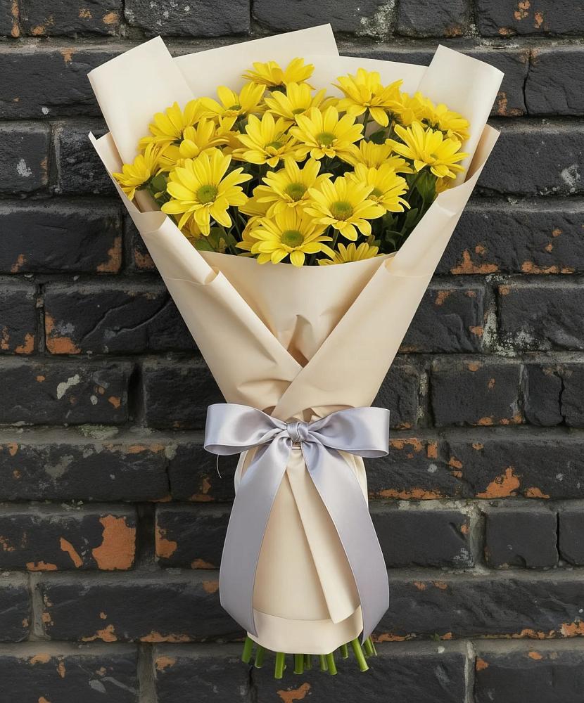 Букет цветов из: Хризантемы в Сяве