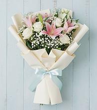 Букет цветов из:  Лилии в Сяве